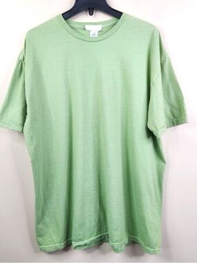 Light Green Crewneck Men's T-Shirt